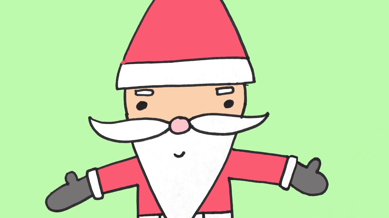 How To Draw Santa Claus Christmas Step By Step Drawing Lesson For