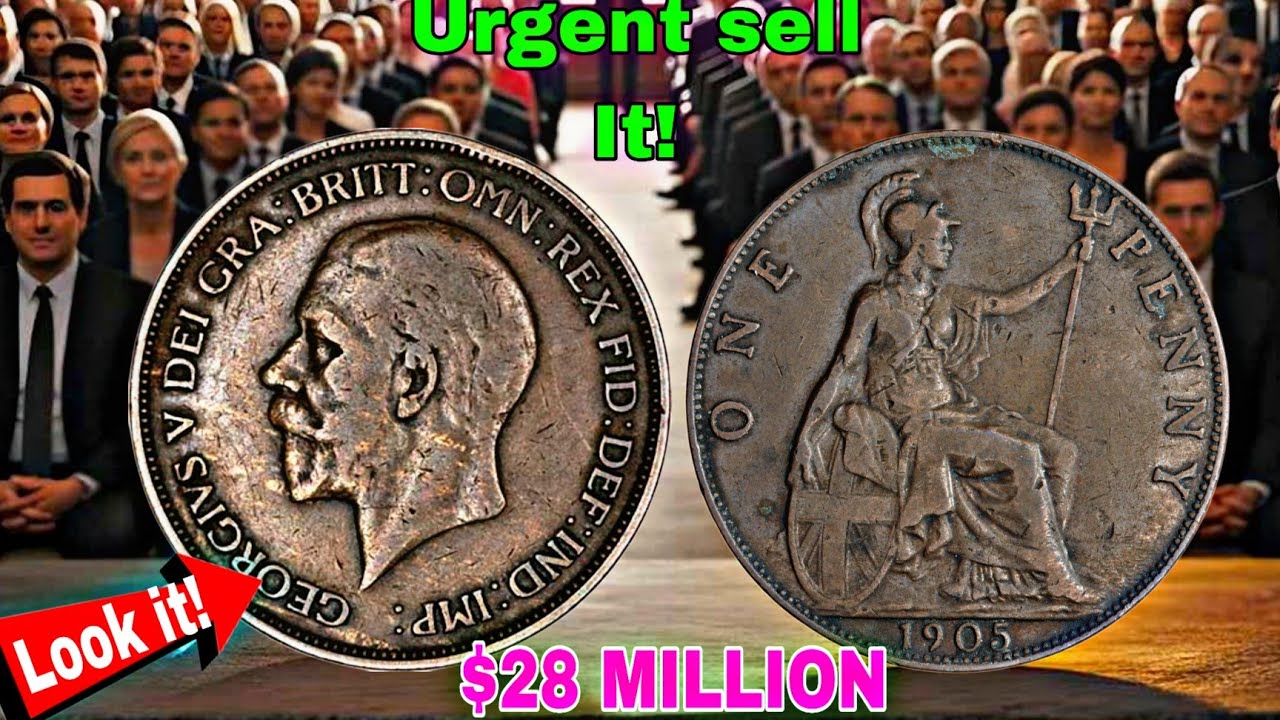 UK One Penny Coins Worth Thousands  Top 5 Rarest Coins You Need to See!