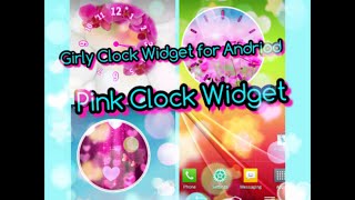 How To Get A Pink Clock Widget screenshot 3