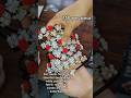 Hairbands|pearl beads|red rose accents|#hairband #girl #hairaccessories #youtubeshorts #yt #fashion