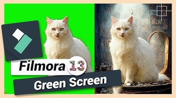 How to use Green Screen (Chroma Key) | Filmora 12 & 13 Tutorial
