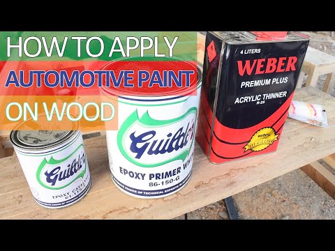 Automotive Paint On Wood
