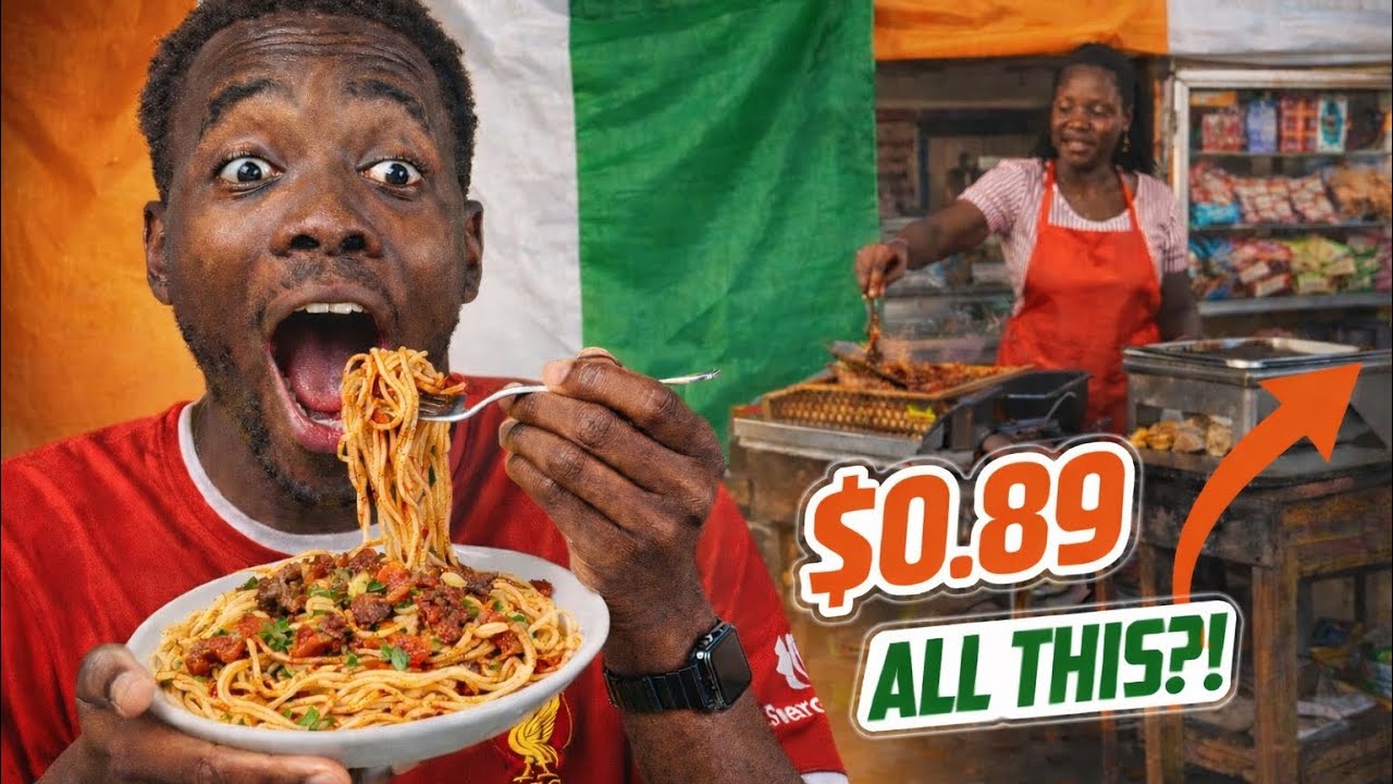 $0.89 Lunch In Rural Cote D'ivoire 🇨🇮(Ivory Coast ~ Africa)