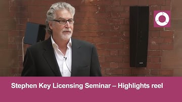 Stephen Key Licensing Seminar | Highlights reel