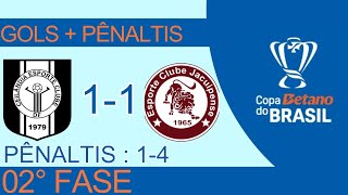 Ceilândia 1 1X1 4 Jacuipense, Copa Do Brasil 2026