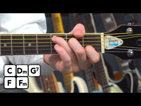 Learn 'White Christmas' on acoustic guitar in 8 minutes