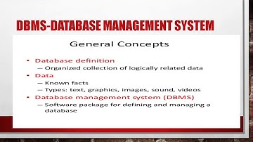 Database  concepts part 2