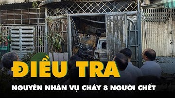 Công an TP.HCM điều tra nguyên nhân vụ cháy tại cư xá Độc Lập