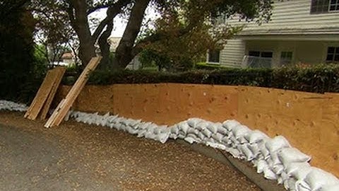 California prepares for mudslides from drenching rains