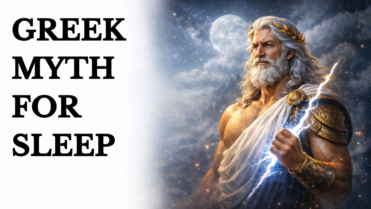 The Entire Story of ZEUS ⚡ | Boring Greek Mythology for Sleep 📜😴