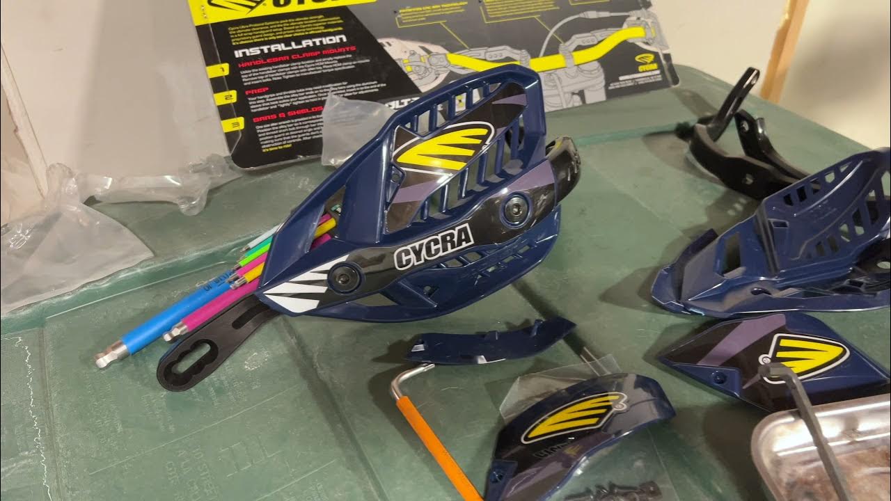 Install Cycra Ultra Probend CRM Handguards for Husqvarna 701 / KTM 690 Enduro YouTube