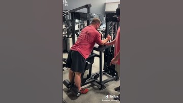 Brad and Matt demonstrate the M-1 Standing Leg Curl.