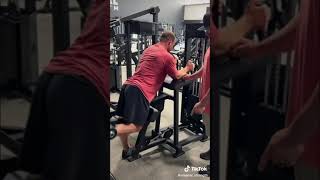 Brad and Matt demonstrate the M-1 Standing Leg Curl.