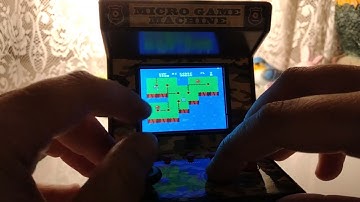 Blob Buster arcade game - Micro Game Machine