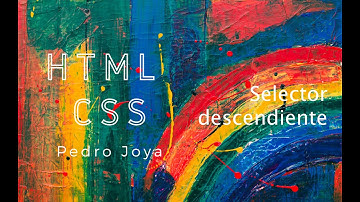 Selector descendiente