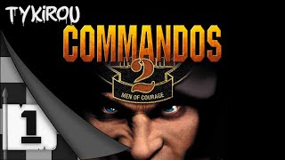 Commandos 2: Men of Courage (2002) | PC | Very Hard Mode | Full Playthrough - Part 1