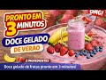 🍨 DOCE GELADO CREMOSO DE BANANA (3 MINUTOS)