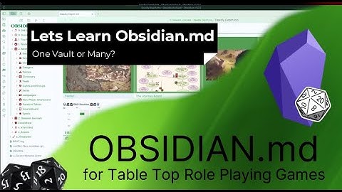 Obsidian - One Vault or Many?