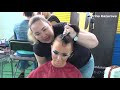 How to make a hairstyle for ballroom dancing 1