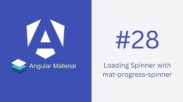Loading Spinner with mat-progress-spinner