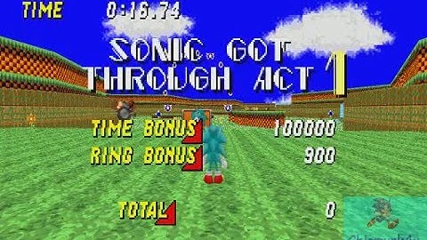 SRB2 1ST Level Wad V2 - OpenGL 5FPS :(