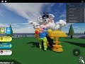 ROBLOX Mega Noob Simulator ALL BOSSES (+Musclehead Bacon) AS MEGA NOOB