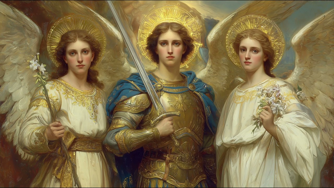 Григорианские песнопения в честь Архангелов | Католическая музыка для молитвы и защиты