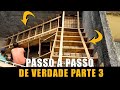 Escada agora sim ,um passo a passo de verdade vídeo 3 - Stairs now, a real step by step video 3