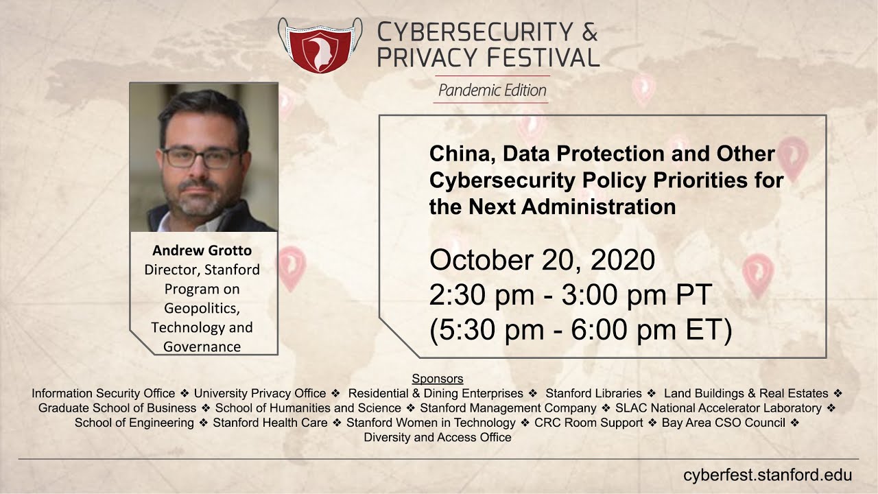 China,Data Protection and Other Cybersecurity Policy Priorities for the Next Administration