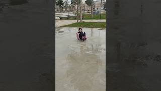 Umay Paten Sürerken Düştü