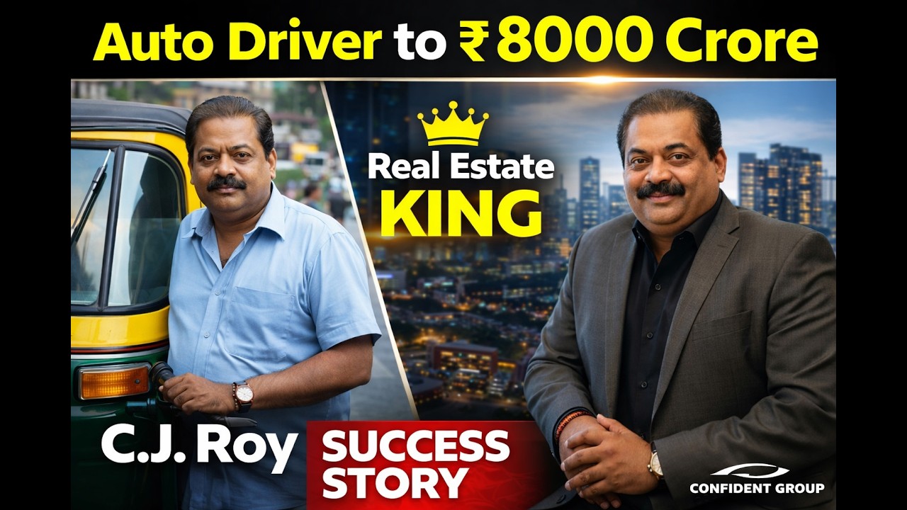 Мотивация от Си Джей Роя 🔥 От борьбы к империи недвижимости в Индии и Дубае