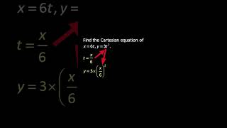 💯 Convert Parametric Equations to Cartesian Equations | Parabolas
