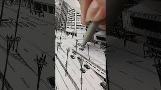 Urban Sketching With Pen And Ink // Fineliner Drawing