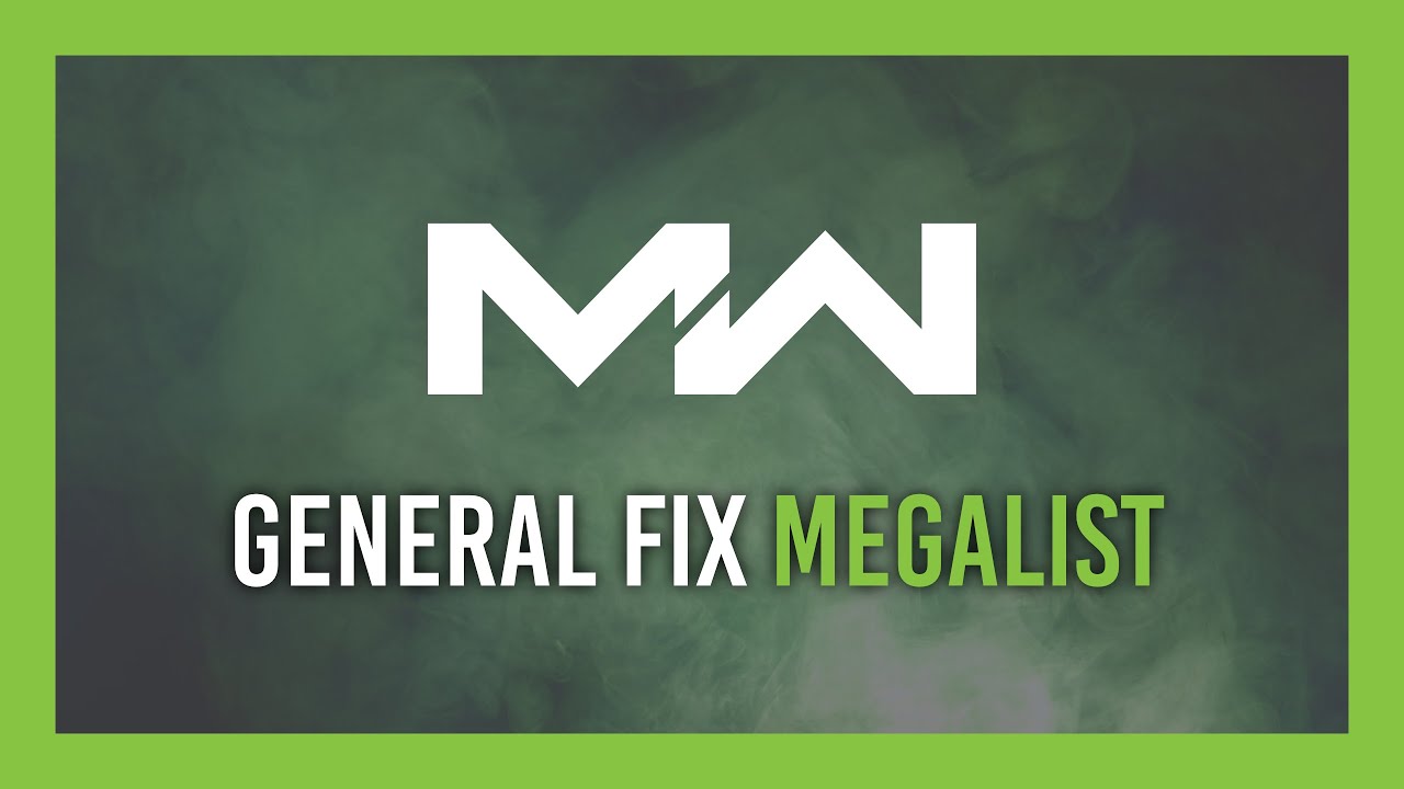 Modern Warfare: MEGA Fix compilation | Fix multiple errors & Issues thumbnail