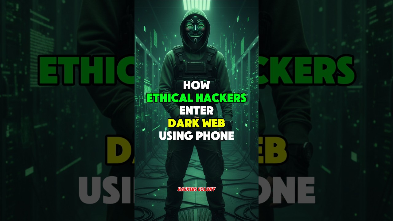 Я вошёл в тёмную сеть 