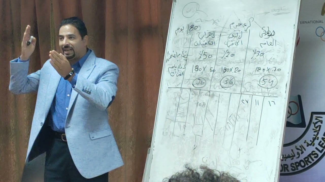 تخطيط الاحمال ٤ بالاكاديمية الاوليمبية