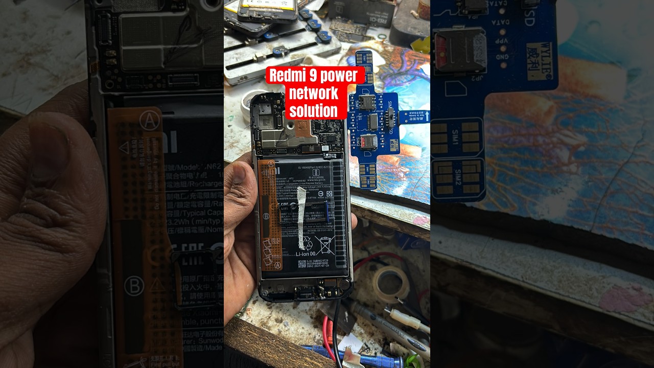 Redmi 9 power network solution | redmi 9 power no service solution