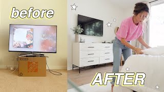 24 HOUR BEDROOM MAKEOVER | my room tour/reveal