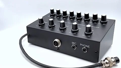 8 band Equalizer, Compressor for Icom, Yaesu, Kenwood - EQ V.4