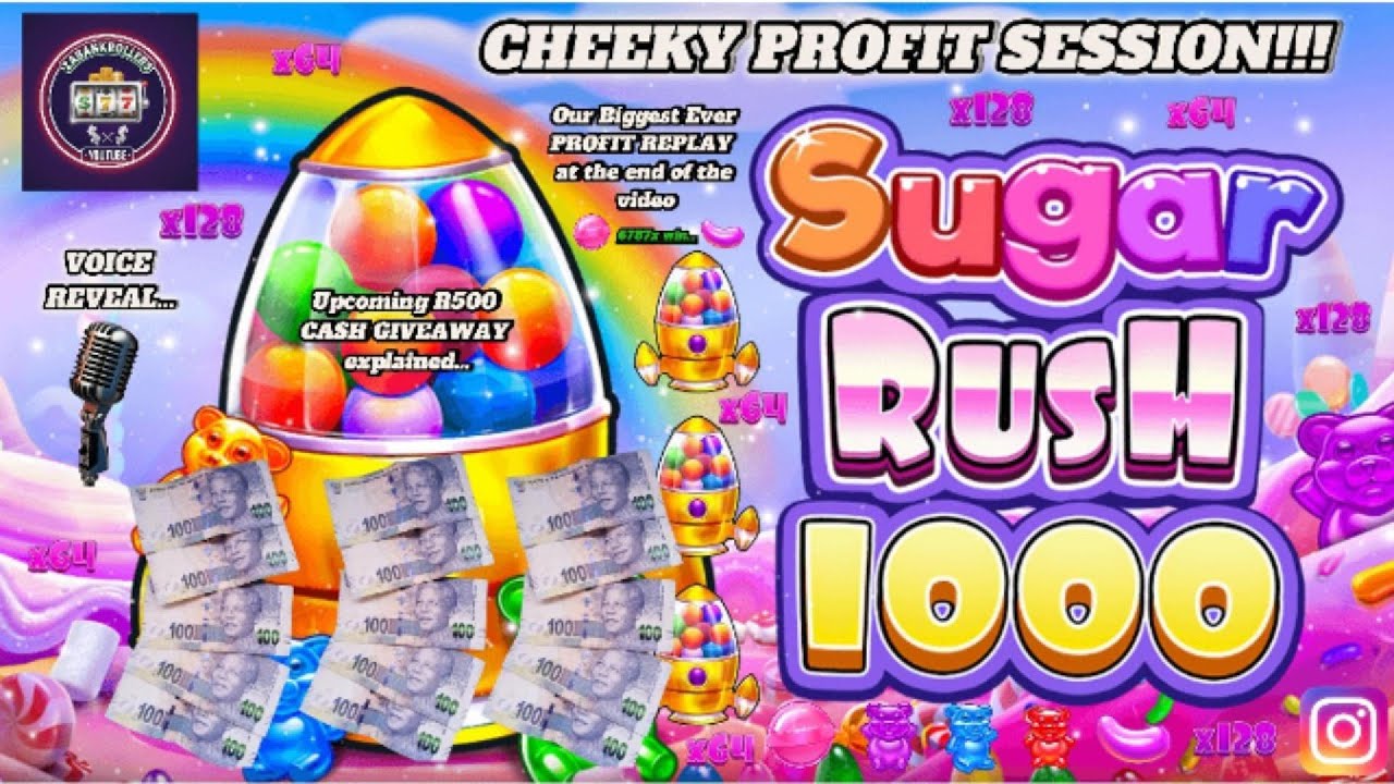 GREAT PROFIT SESSION on Sugar Rush 1000!!!! (VOICE REVEAL) OUR BIGGEST EVER WIN...