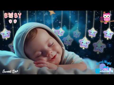 Baby Sleep Music 💤 Mozart & Brahms Lullabies to Help Babies Sleep Fast & Peacefully