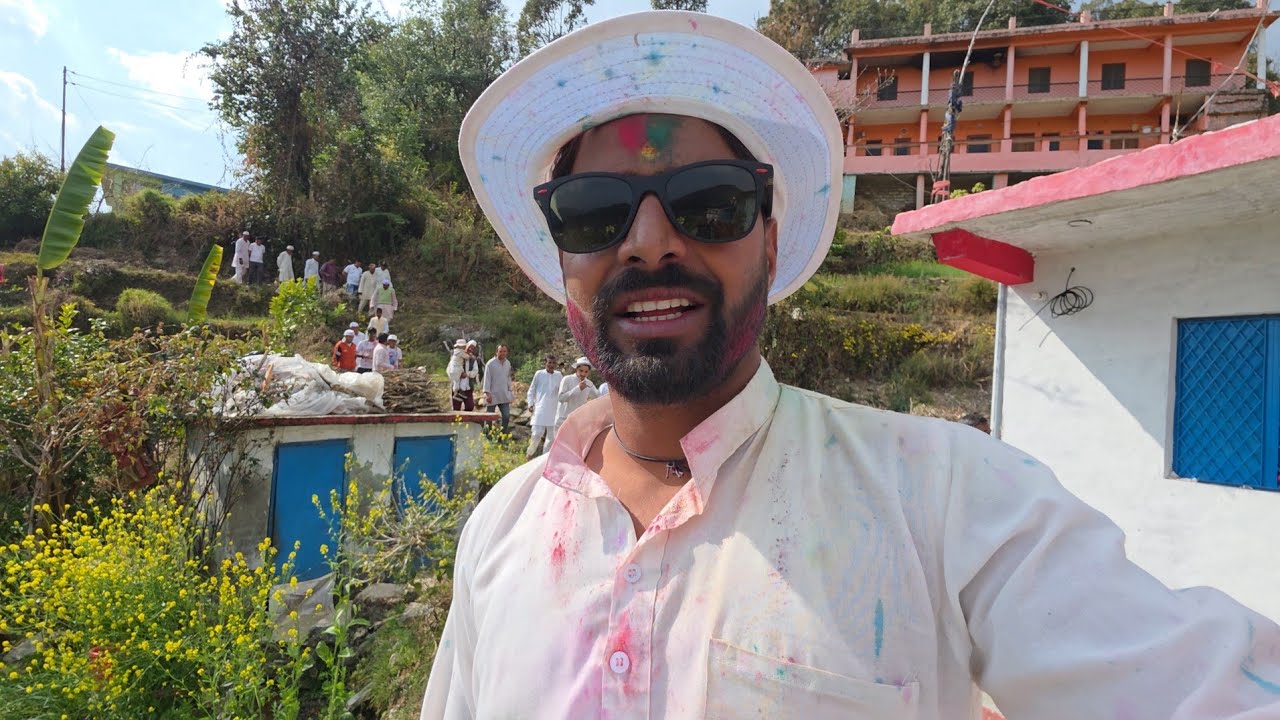 पहला दूसरा दिन गांव की होली का #Holi #pahadiholi #celebration 
