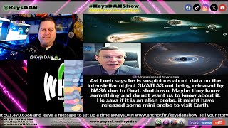 Avi Loeb's Alien Probe Theories on Interstellar Object 31 Atlas #Science #KeysDANShow @KeysDAN