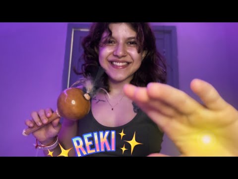 ASMR REIKI ✨ Removendo suas más energias e te conectando com o espiritual [Manifestação e proteção]