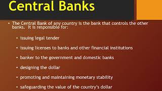 Grade 10 Commerce Introduction to Banking