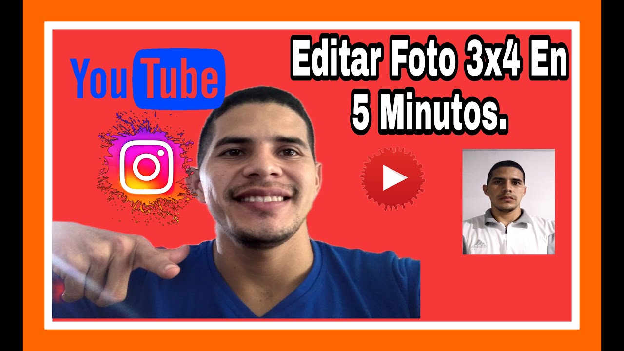 TUTORIAL EDITAR FOTO TAMAÑO 3X4 PARA EL REGISTRO VISIBLE RUMV YouTube