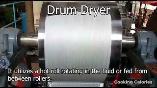 Drum Drying and Rotary Drum Drying