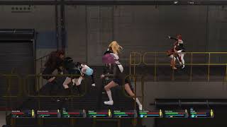 8 ANIME GIRLS BRAWL 6  | WWE 2K23 | ANIME | WAIFU UNDERGROUND | BACKSTAGE MOD | 4K GAMING screenshot 5