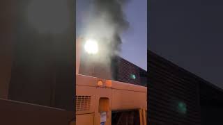 Parking generator problem is smoke#mechanical# #dieselgenerator