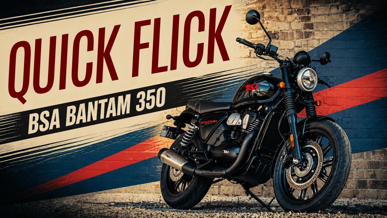 BSA Bantam 350 quick flick